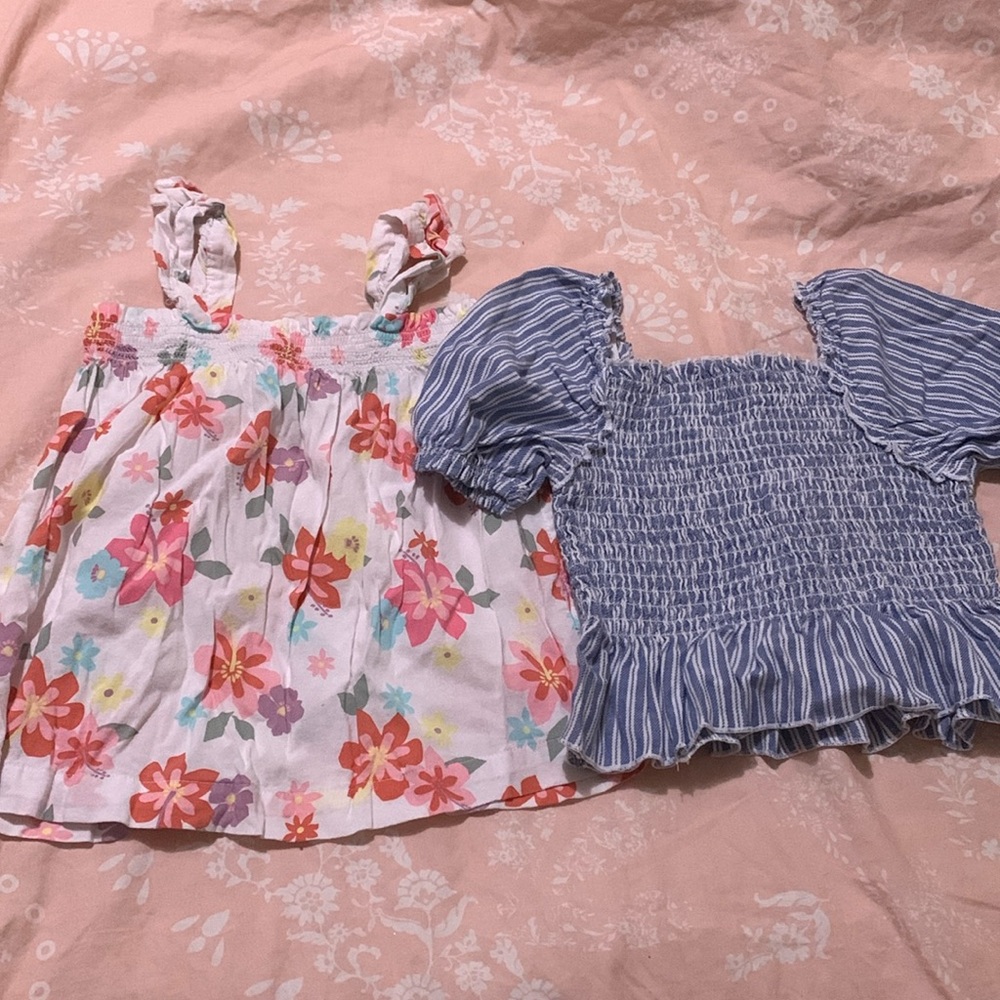 2 Girls 5T tops